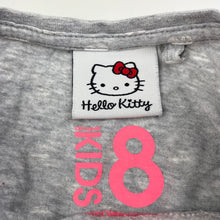 Load image into Gallery viewer, Girls Cotton On, Hello Kitty grey marle t-shirt / top, FUC, size 8,  