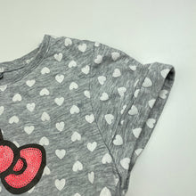 Load image into Gallery viewer, Girls Cotton On, Hello Kitty grey marle t-shirt / top, FUC, size 8,  