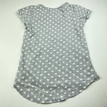 Load image into Gallery viewer, Girls Cotton On, Hello Kitty grey marle t-shirt / top, FUC, size 8,  