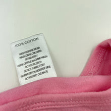 Load image into Gallery viewer, Girls Ollie&#39;s Place, pink cotton long sleeve top, dogs, FUC, size 1,  