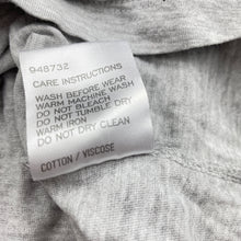 Load image into Gallery viewer, Girls Emerson, grey marle long sleeve t-shirt / top, EUC, size 8,  