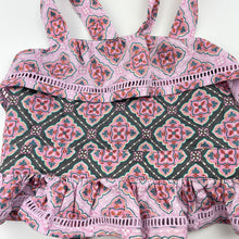 Load image into Gallery viewer, Girls Country Road, floral cotton summer top, EUC, size 5,  