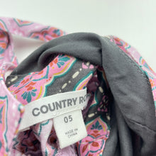 Load image into Gallery viewer, Girls Country Road, floral cotton summer top, EUC, size 5,  