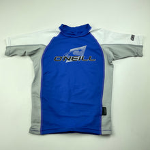Load image into Gallery viewer, Boys O'Neill, UPF 50+ short sleeve rashie / swim top, GUC, size 4,  