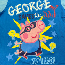 Load image into Gallery viewer, Boys Peppa Pig, cotton pyjama shirt / top, EUC, size 4,  