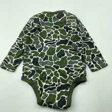 Load image into Gallery viewer, unisex Dymples, animal print cotton bodysuit / romper, GUC, size 0,  