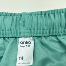 Load image into Gallery viewer, Boys Anko, lightweight board shorts, elasticated, EUC, size 14,  