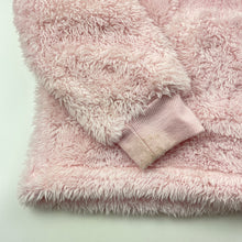 Load image into Gallery viewer, Girls Lily &amp; Dan, soft fleece hooded winter pyjama top, FUC, size 6,  