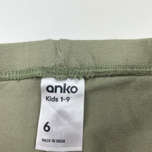 Load image into Gallery viewer, Girls Anko, stretchy leggings, elasticated, Inside leg: 42cm, GUC, size 6,  