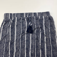 Load image into Gallery viewer, Girls Anko, navy &amp; white lightweight skirt, elasticated, L: 68cm, GUC, size 12,  