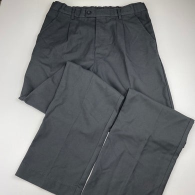 Boys Anko, grey school pants, adjustable, Inside leg: 74cm, EUC, size 16,  