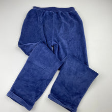Load image into Gallery viewer, Girls Vancl, velour casual pants, elasticated, Inside leg: 46cm, GUC, size 6,  