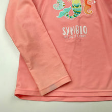 Load image into Gallery viewer, Girls Earth Nymph, long sleeve rashie / swim top, FUC, size 6-8,  