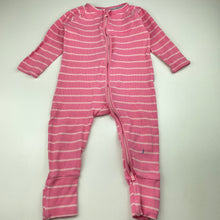Load image into Gallery viewer, Girls Bonds, zip wondersuit / zippy / romper, mark left leg, FUC, size 1,  
