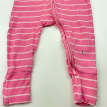 Load image into Gallery viewer, Girls Bonds, zip wondersuit / zippy / romper, mark left leg, FUC, size 1,  