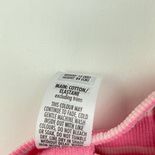 Load image into Gallery viewer, Girls Bonds, zip wondersuit / zippy / romper, mark left leg, FUC, size 1,  