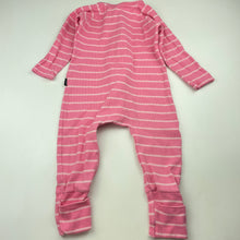 Load image into Gallery viewer, Girls Bonds, zip wondersuit / zippy / romper, mark left leg, FUC, size 1,  