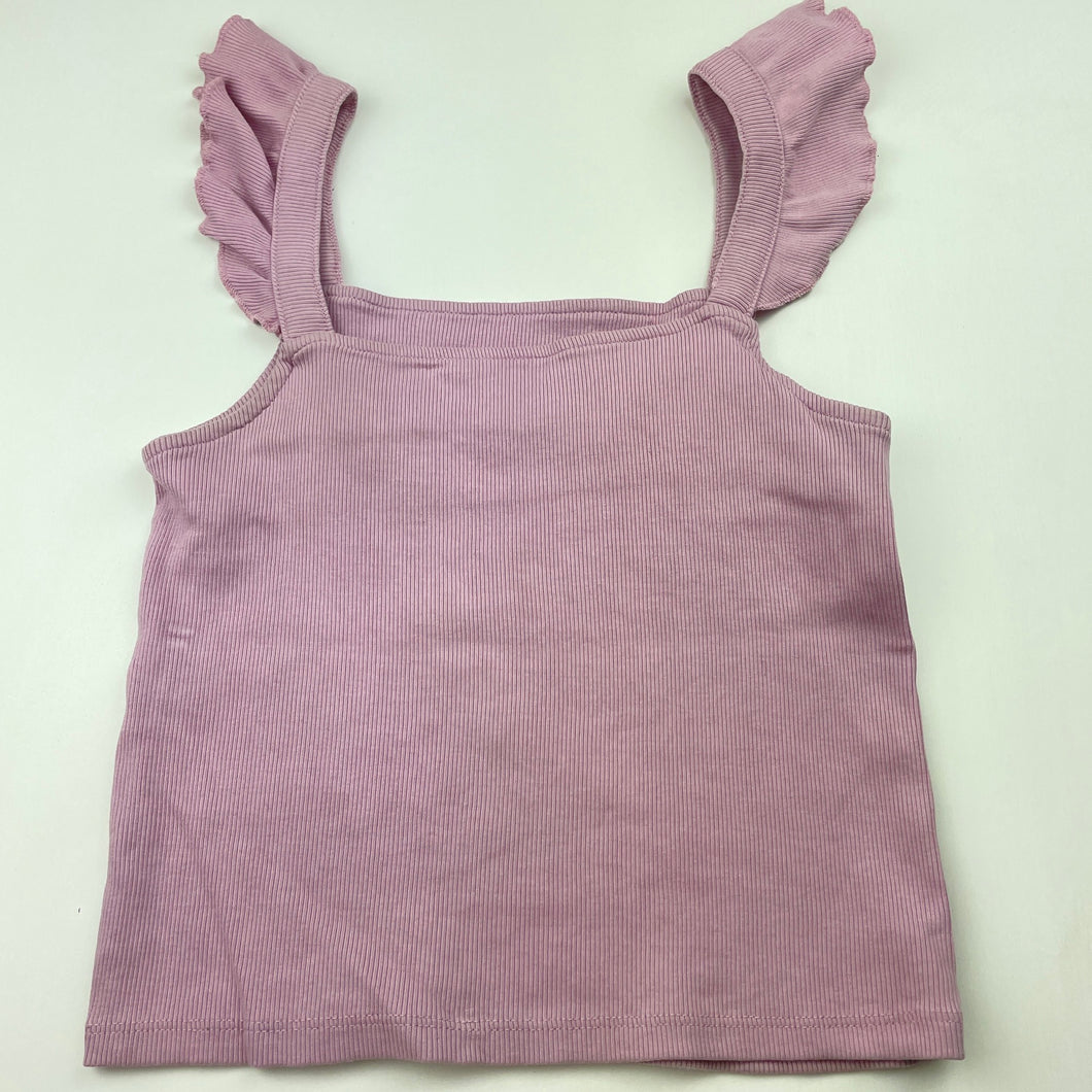 Girls Anko, stretchy ribbed summer top, FUC, size 10,  