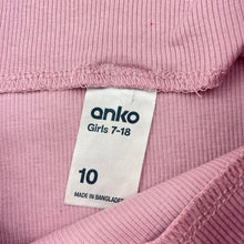 Load image into Gallery viewer, Girls Anko, stretchy ribbed summer top, FUC, size 10,  