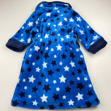 Load image into Gallery viewer, Boys Baby Berry, soft fleece dressing gown  / bath robe, L: 52cm, GUC, size 1,  