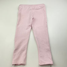 Load image into Gallery viewer, Girls Target, pink stretchy pants, elasticated, Inside leg: 36cm, FUC, size 3,  