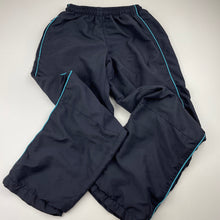 Load image into Gallery viewer, unisex Yeronga Uniforms, lined school track pants, elasticated, Inside leg: 61cm, GUC, size 10,  