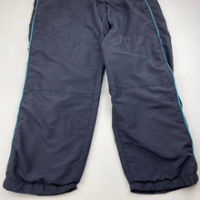 Load image into Gallery viewer, unisex Yeronga Uniforms, lined school track pants, elasticated, Inside leg: 61cm, GUC, size 10,  