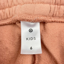 Load image into Gallery viewer, Girls Target, fleece lined track / sweat pants, elasticated, Inside leg: 46cm, EUC, size 6,  