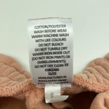 Load image into Gallery viewer, Girls Target, fleece lined track / sweat pants, elasticated, Inside leg: 46cm, EUC, size 6,  