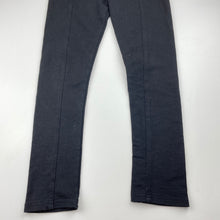 Load image into Gallery viewer, Girls Anko, black stretchy pants, elasticated, Inside leg: 54cm, GUC, size 9,  