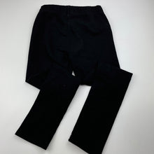 Load image into Gallery viewer, Girls Anko, black stretchy pants, elasticated, Inside leg: 54cm, GUC, size 9,  