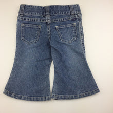 Load image into Gallery viewer, Girls Pumpkin Patch, blue denim jeans, adjustable, GUC, size 0