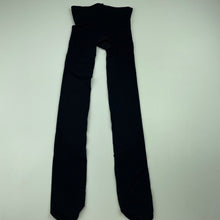 Load image into Gallery viewer, Girls Anko, navy lightweight stockings, elasticated, GUC, size 3-5,  