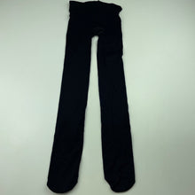 Load image into Gallery viewer, Girls Anko, navy lightweight stockings, elasticated, GUC, size 3-5,  