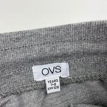 Load image into Gallery viewer, Boys OVS, grey marle lightweight casual pants, elasticated, Inside leg: 49cm, EUC, size 7-8,  