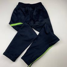 Load image into Gallery viewer, Boys Bocini, navy track pants, elasticated, Inside leg: 49cm, GUC, size 6,  