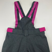 Load image into Gallery viewer, Girls Crane, Snow Extreme ski pants / salopettes, EUC, size 4,  