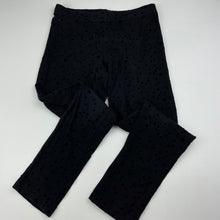 Load image into Gallery viewer, Girls Target, textured leggings, elasticated, Inside leg: 48cm, GUC, size 8,  