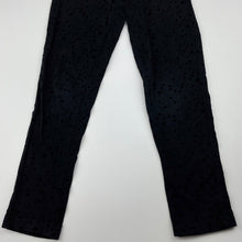 Load image into Gallery viewer, Girls Target, textured leggings, elasticated, Inside leg: 48cm, GUC, size 8,  