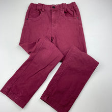 Load image into Gallery viewer, Boys Target, stretch cotton casual pants, adjustable, Inside leg: 53.5cm, EUC, size 7,  