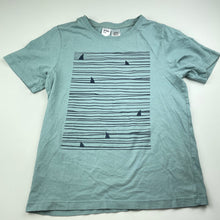 Load image into Gallery viewer, Boys Anko, cotton pyjama t-shirt / top, sharks, EUC, size 10,  