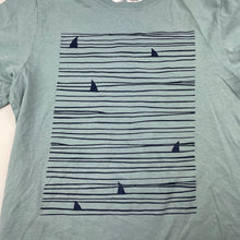 Load image into Gallery viewer, Boys Anko, cotton pyjama t-shirt / top, sharks, EUC, size 10,  