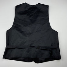 Load image into Gallery viewer, Boys black, waistcoat / formal vest, EUC, size 12,  