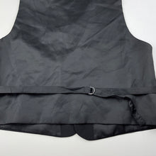 Load image into Gallery viewer, Boys black, waistcoat / formal vest, EUC, size 12,  