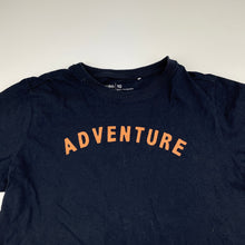 Load image into Gallery viewer, Boys Anko, navy cotton t-shirt / top, GUC, size 10,  
