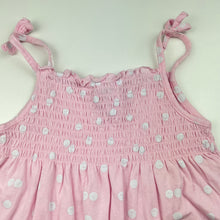 Load image into Gallery viewer, Girls Anko, pink &amp; white cotton summer top, GUC, size 6,  