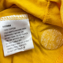 Load image into Gallery viewer, Girls Mango, yellow cotton twist front top, GUC, size 4,  