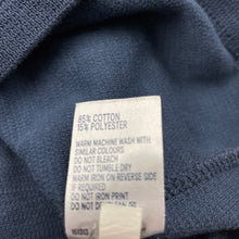 Load image into Gallery viewer, Boys Anko, navy waffle long sleeve henley top, EUC, size 9,  