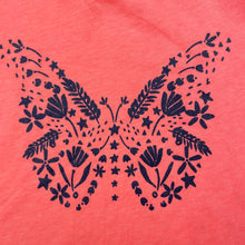 Load image into Gallery viewer, Girls B Collection, soft feel t-shirt / top, butterfly, EUC, size 4,  