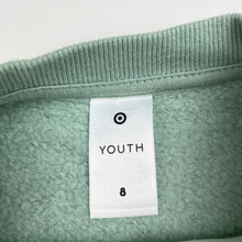 Load image into Gallery viewer, Girls Target, green fleece lined sweater / jumper, GUC, size 8,  